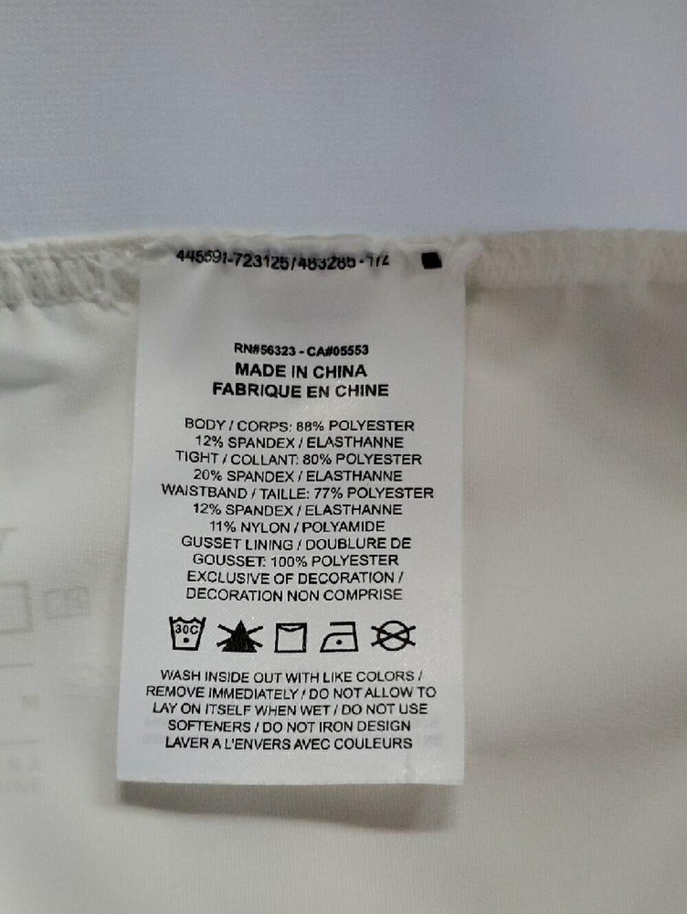 Nike White Pleated Tennis Skort with Built-In Shorts - Picture 8 of 9